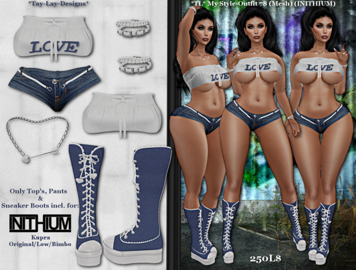 *Tay-Lay-Designs* My Style-Outfit 78 (Mesh) (INITHIUM)