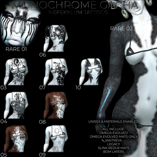 NT - Monochrome RARE 02 - Midnight