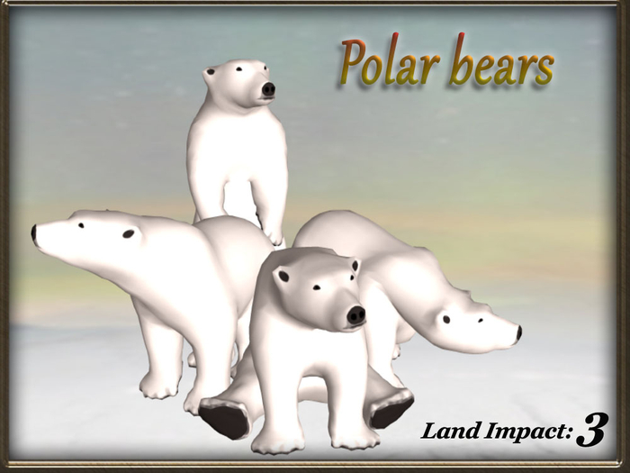 Polar bears (3 Li ) Full Perm