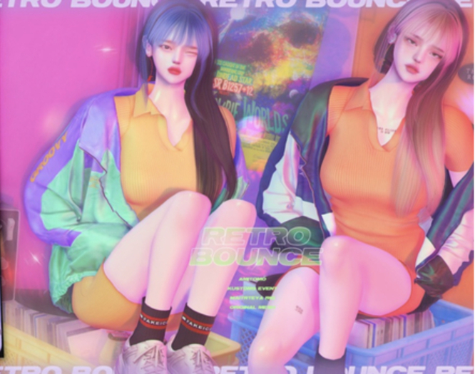 AMITOMO - RETRO BOUNCE GACHA - RARE