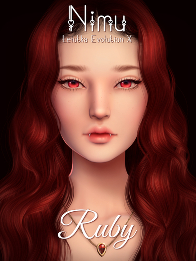 NIMU - Ruby skin (Lelutka Evolution X)
