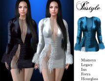 InStyl -Classic Dress -Turquoise (Maitreya,Legacy,Isis,Freya,Hourglass)