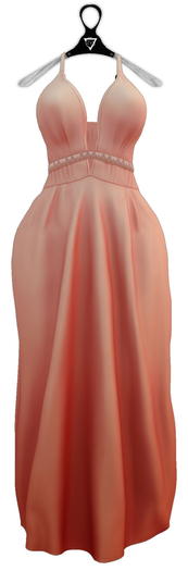 ZVI. Rena Maxi Dress - Salmon