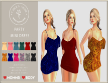 Party Mini Dress  FATPACK 