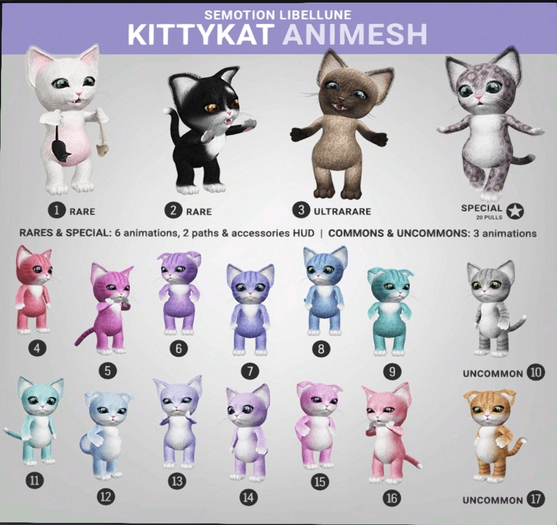 SEmotion Libellune Kittykat Animesh #11