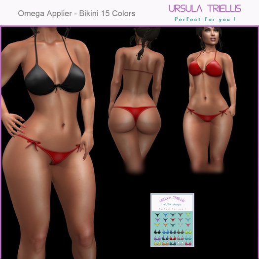4741 Omega Applier Bikini [Fatpack]