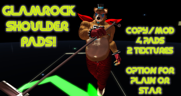 Glamrock Shoulder Pads
