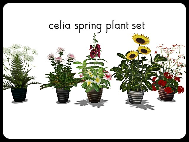[AE] Garden Store - Spring Plant Sale- Celia SET