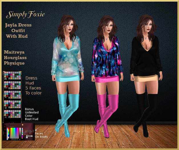 Jayla Dress With Hud (Boxed)