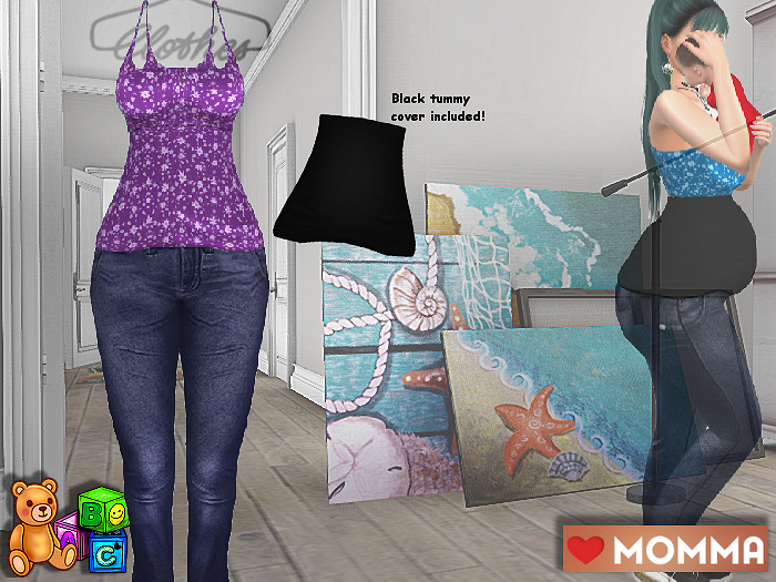 Momma Outfit - Purple