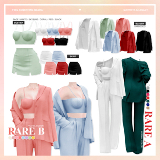 cheezu. feel something : blazer coral (unrig)