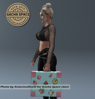 Second Life Marketplace - Luas Kika Bento Briefcase Blue