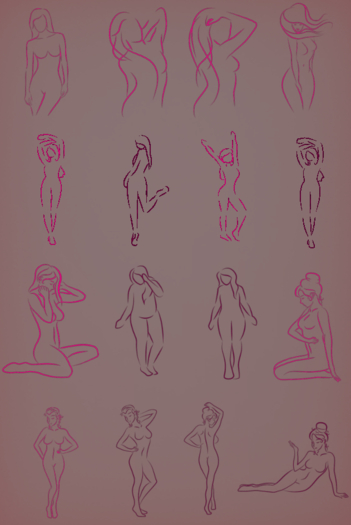 IcanShop - Female Thin Textures A - FATPACK