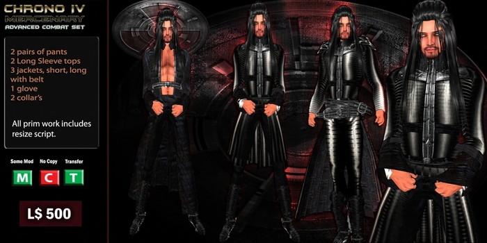 Chrono IV Mercenary Male