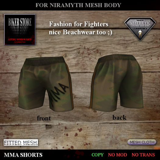 #Aesthetic MMA SHORTS "CAMOUFLAGE"