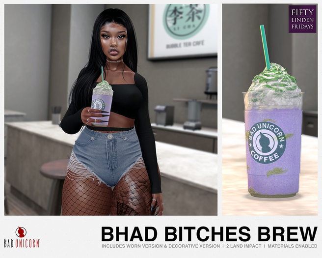 Bhad B*tches Brew (bento held drink)