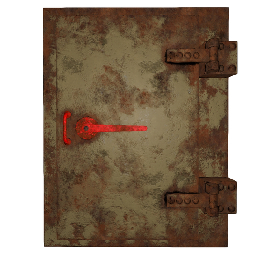 Big Bunker Door ZTV1 Mesh