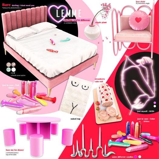 LEMME...Darling , You're Different COMPLETE SET WITH RARE