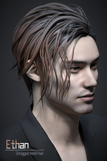 [BAD HAIR DAY] - Ethan - BLACK and WHITE