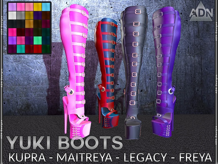 ADN demo YUKI BOOTS Kupra Maitreya Legacy Freya
