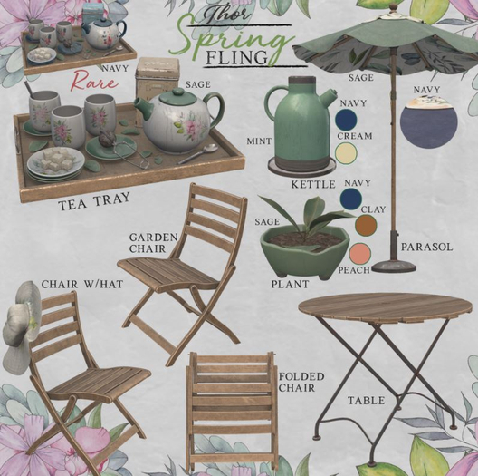 ..::THOR::.. Spring Fling Garden Plant  Navy