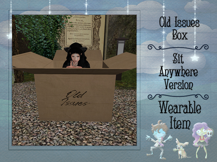 Old Issues Sit Anywhere Box