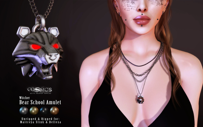 Cosmos: Witcher Bear School Amulet
