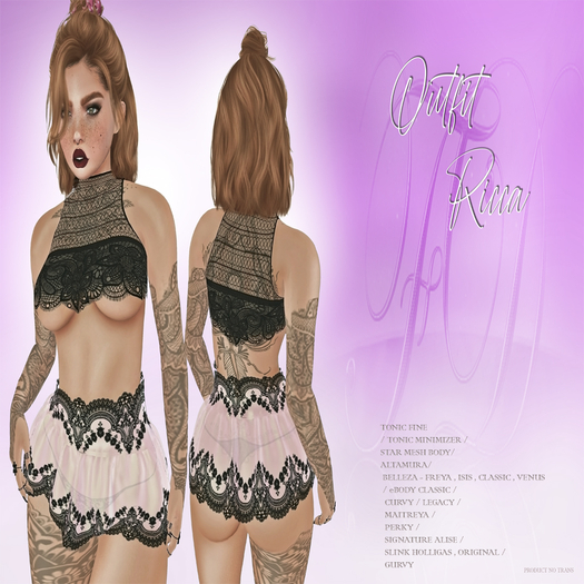 [FORMIS DESIGNE] OUTFIT RICCA