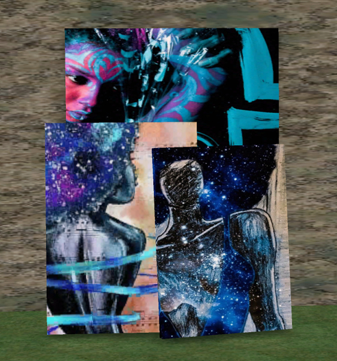 PASSION ARTS GALLERY- MOODY BLUE
