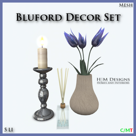 Bluford Decor Set