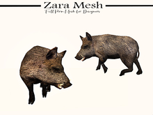 Zara Mesh - Animals - Boar - FULL PERM MESH