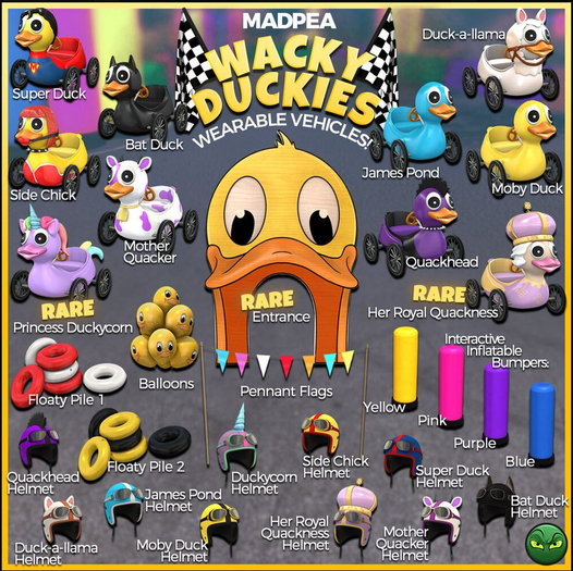 MadPea Wacky Duckies - Helmet - Super Duck