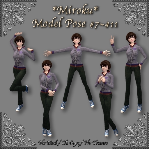 *Miroku*Model pose #7~#11 _p