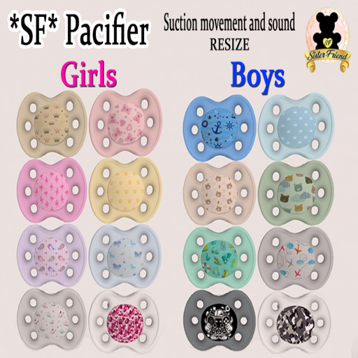 Pacifier Girls FATPACK - UNPACK