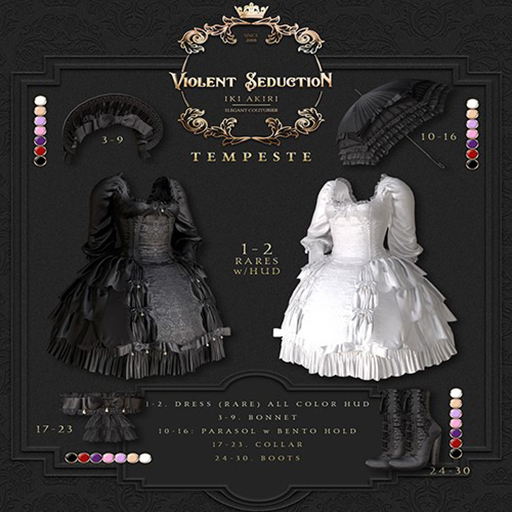 Violent Seduction - Tempeste Parasol (Red)