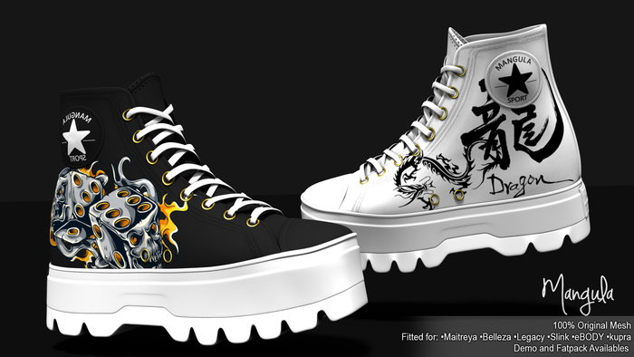 Mangula HUD [Unpack] Safe Girl Shoes - [FATPACK]