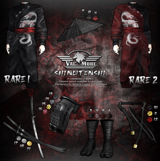 16. [Val'More] Shinotenshi - Shoulder (Gold)