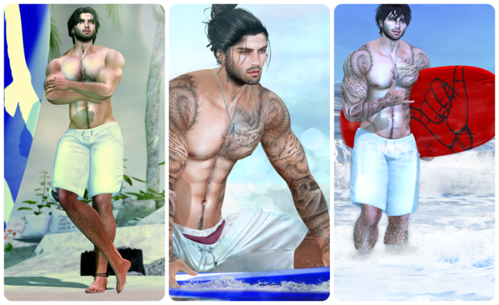 Surfer's Pose Pack One