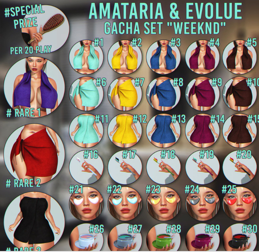 Amataria & Evolue - "Weeknd" - #RARE 2 (maitreya)