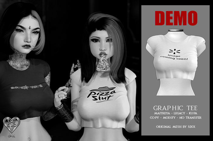 DEMO - sixx - Graphic Tee {DEMO}