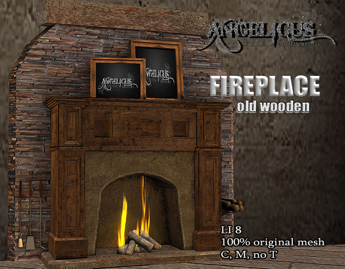 ::ALGELICUS:: Fireplaces Old wooden