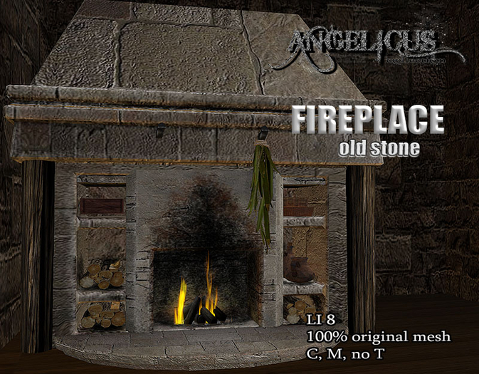 ::ANGELIGUS:: Old stone fireplaces