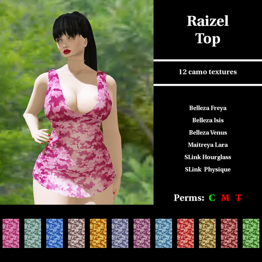 CDKC.10084066 - Raizel Top - camo