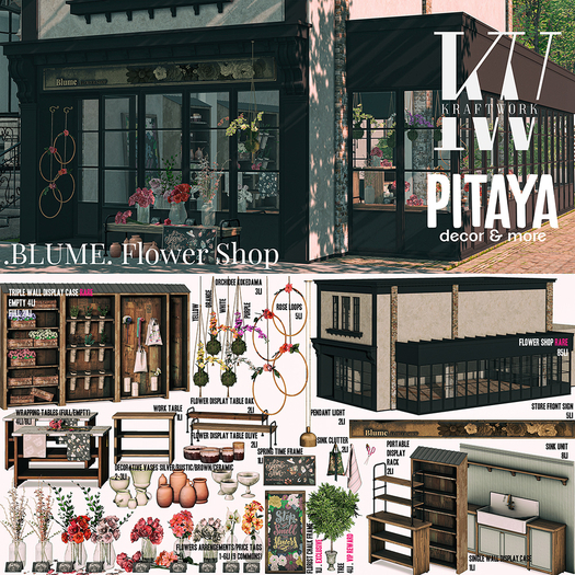 KraftWork + Pitaya .Blume. Spring Time Frame
