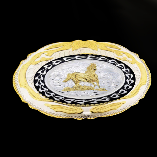 Wild Mustang  Belt Buckle