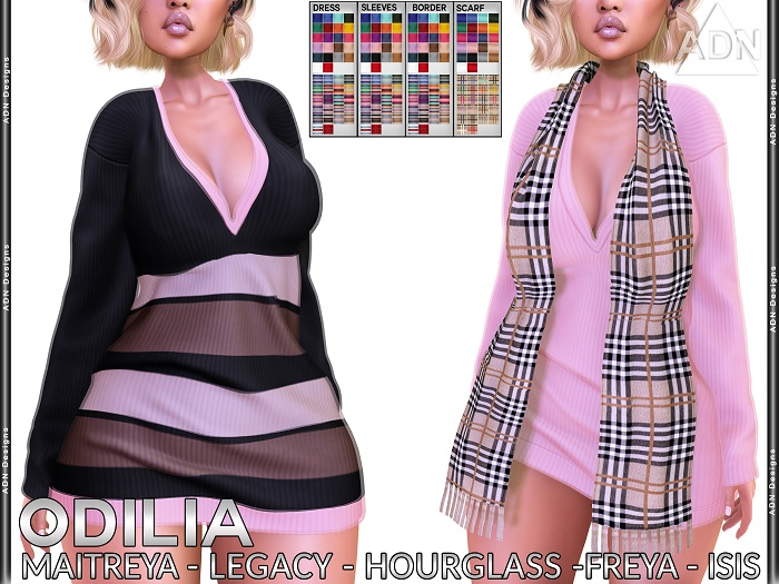 ADN DEMO Odilia Maitreya Legacy freya hourglass isis