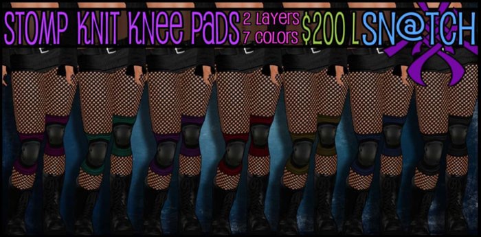 :::Sn@tch Stomp Knee Pads:::