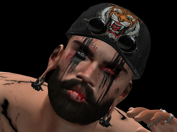 Beard Fatpack 5 colours Style 1 BOM