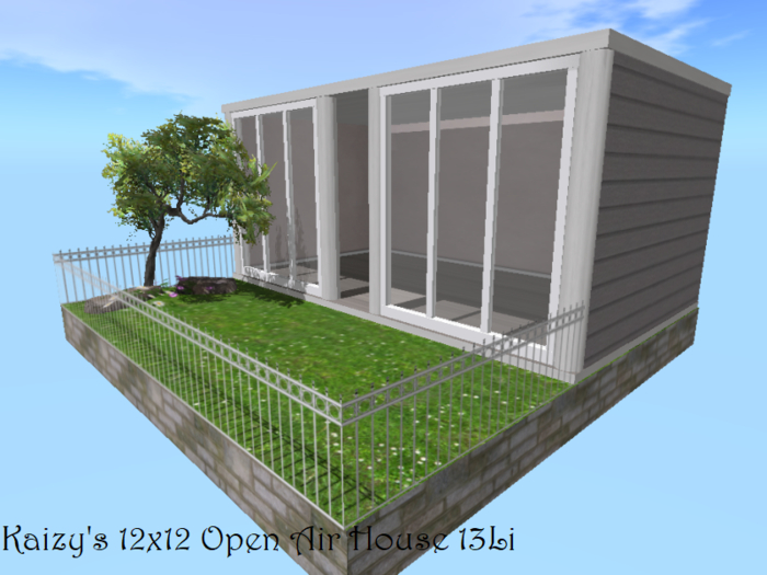 Kaizy's 12x12 Open Air House - Smoke