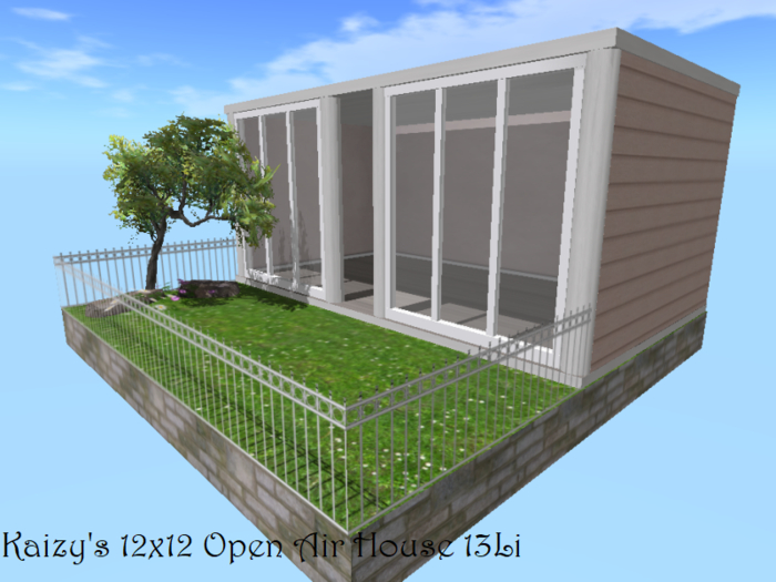 Kaizy's 12x12 Open Air House - Peach